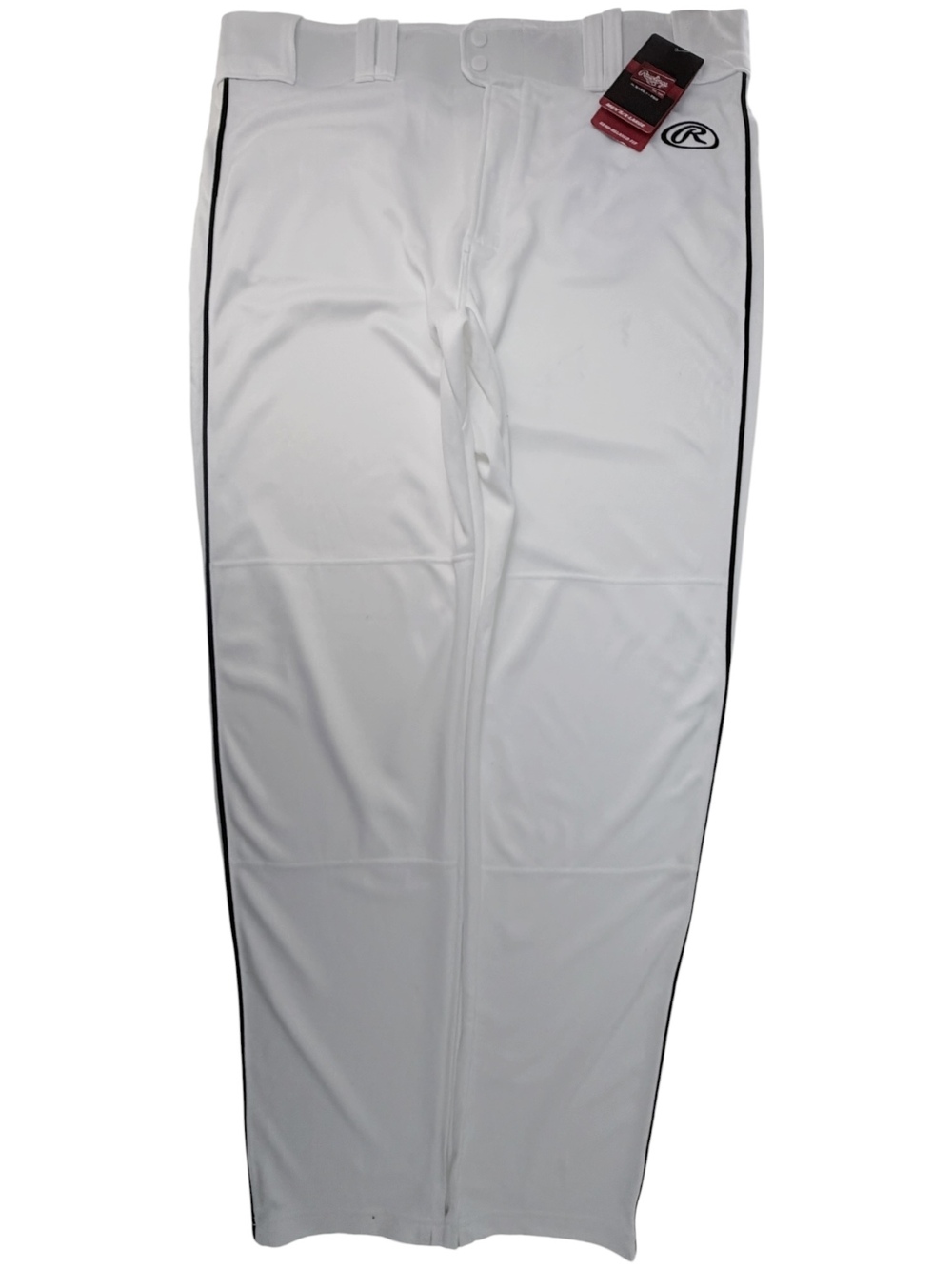 Rawlings Mens Pro Dri Activewear Pants XL White Black
